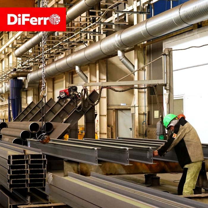 Компания ООО «Ди Ферро» осуществляет поставку металлоконструкций каркасов для строительства комплекса по производству аммиака
