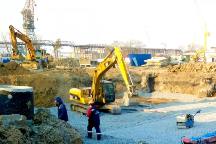 Строительство трубообрабатывающего цеха на территории судостроительной верфи «СК «Звезда»